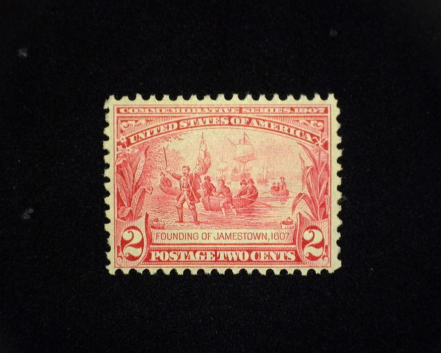 #329 MNH 2 cent Jamestown. F/VF US Stamp