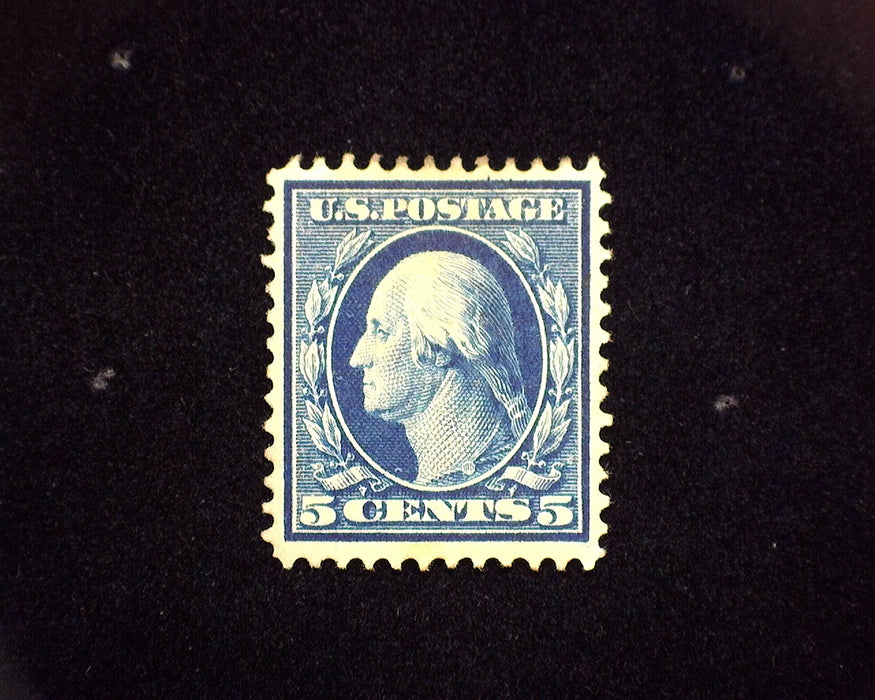 #335 5c Washington Mint VF H US Stamp