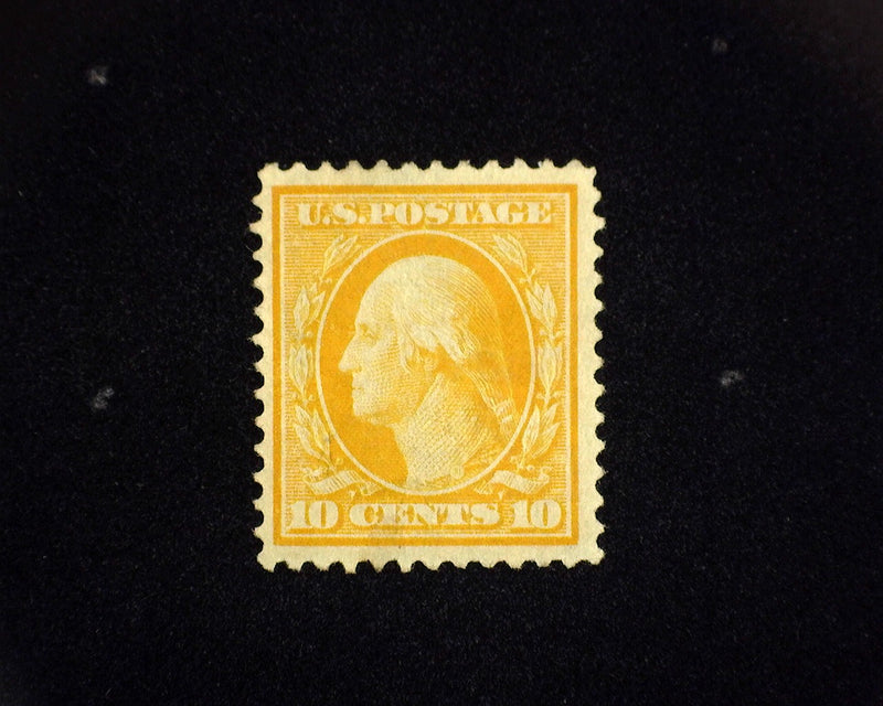 #338 10c Washington Mint VF H - US Stamp