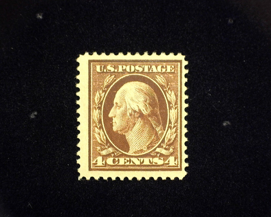 #377 4c Washington Mint F/VF LH US Stamp