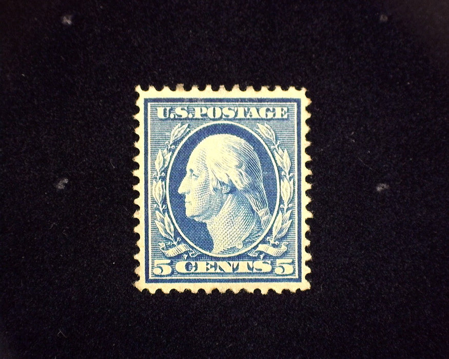 #378 5c Washington Mint Vf/Xf H US Stamp