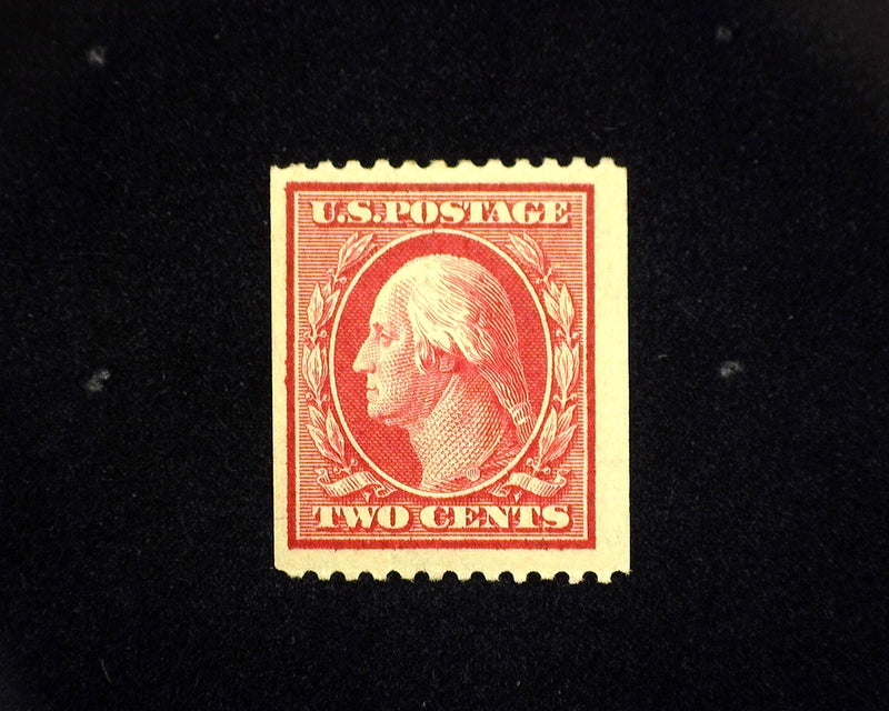 #386 2c Washington Mint Vf/Xf H - US Stamp