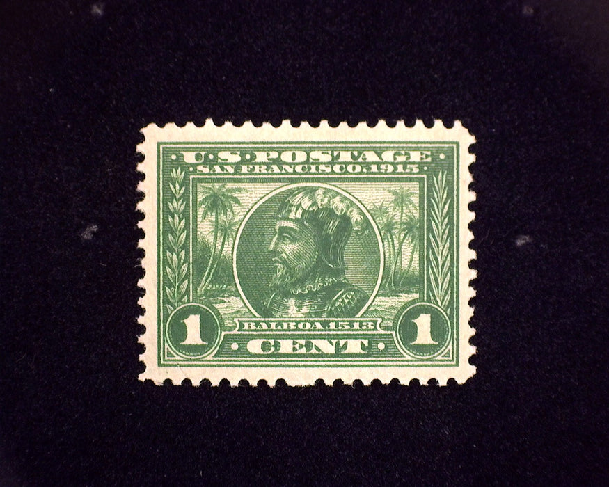 #397 1c Panama Pacific Mint XF/S LH US Stamp