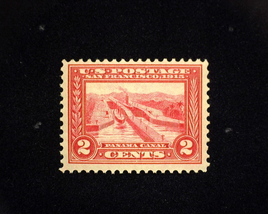 #398 MNH 2 cent Panama Pacific. VF US Stamp