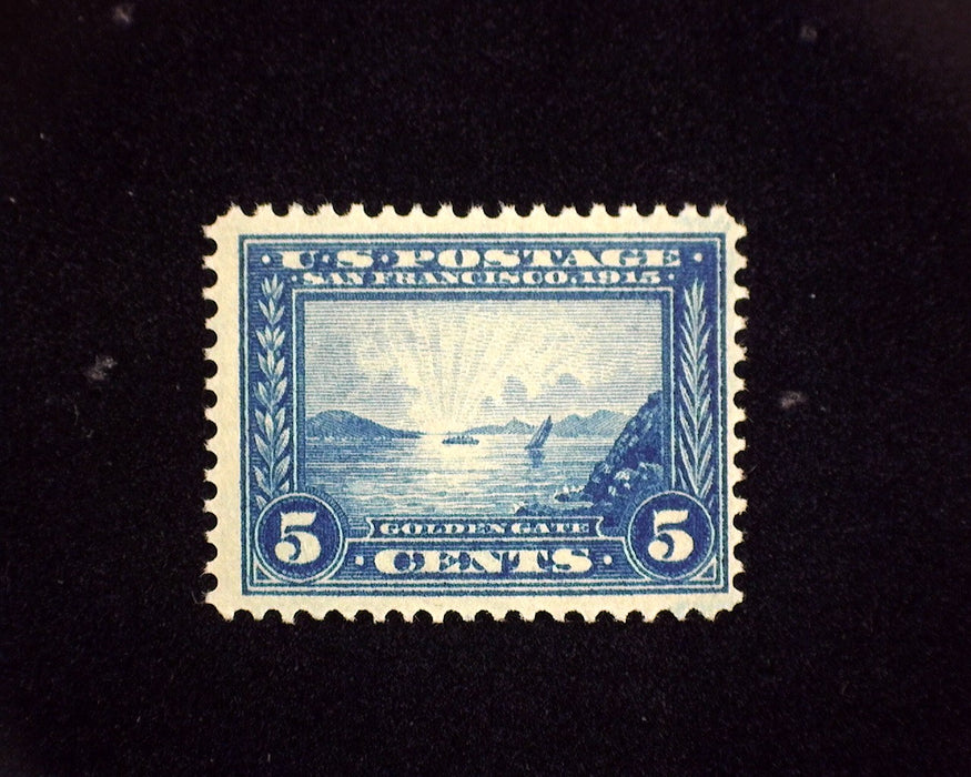 #399 MNH 5 cent Panama Pacific. F US Stamp