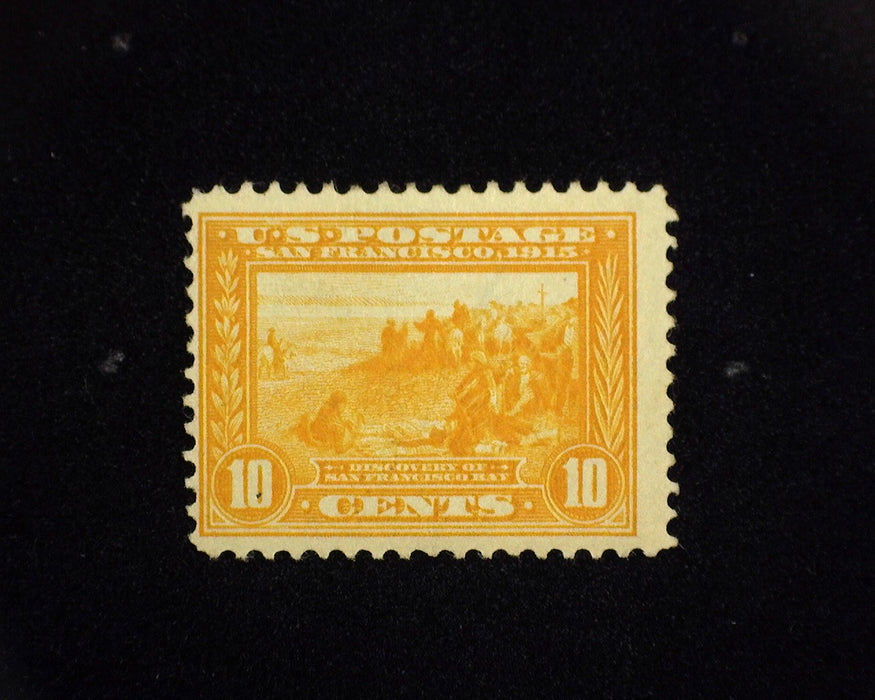 #400 MH 10 cent Panama Pacific. F US Stamp
