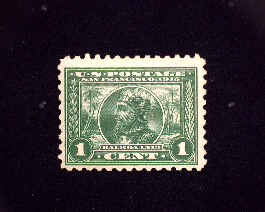 #401 MLH 1 cent Panama Pacific. F/VF US Stamp