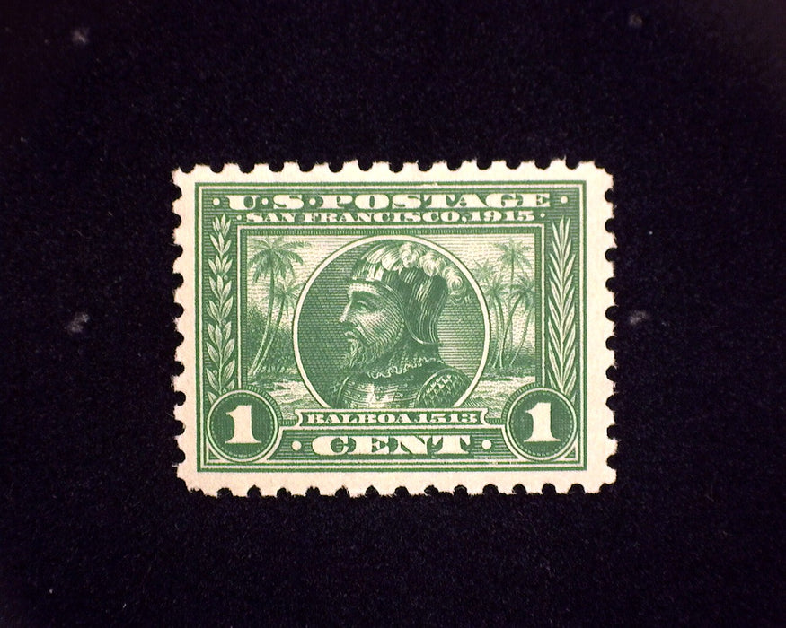 #401 MNH 1 cent Panama Pacific. Vf/Xf US Stamp