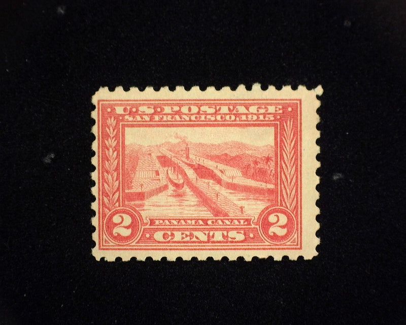 #402 MLH 2 cent Panama Pacific. F US Stamp