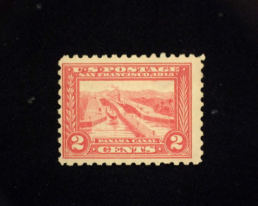#402 MLH 2 cent Panama Pacific. F US Stamp