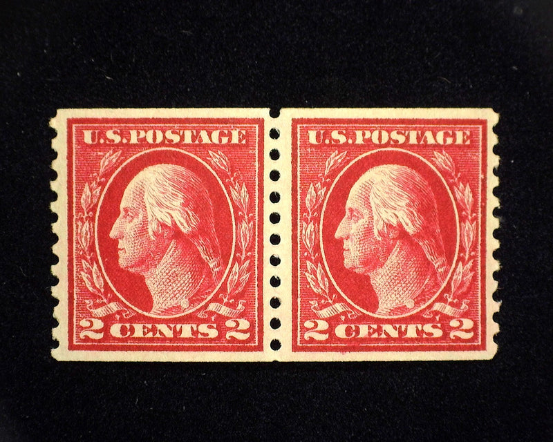 #444 Choice pair. Mint Vf/Xf LH US Stamp