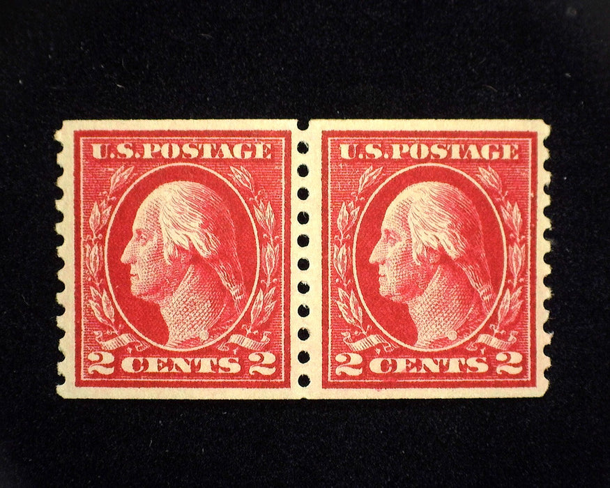 #444 Choice pair. Mint Vf/Xf LH US Stamp