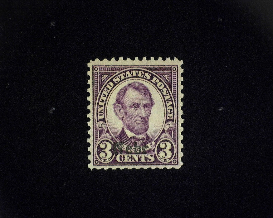 #672 MNH 3 cent Nebraska. F/VF US Stamp
