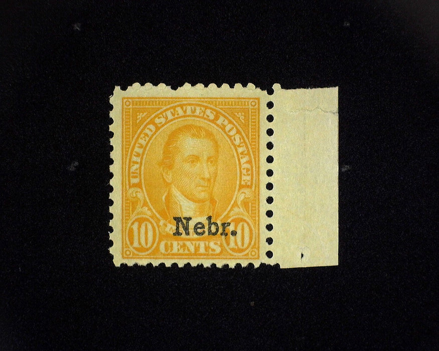 #679 10c Nebraska Mint Vf/Xf NH US Stamp
