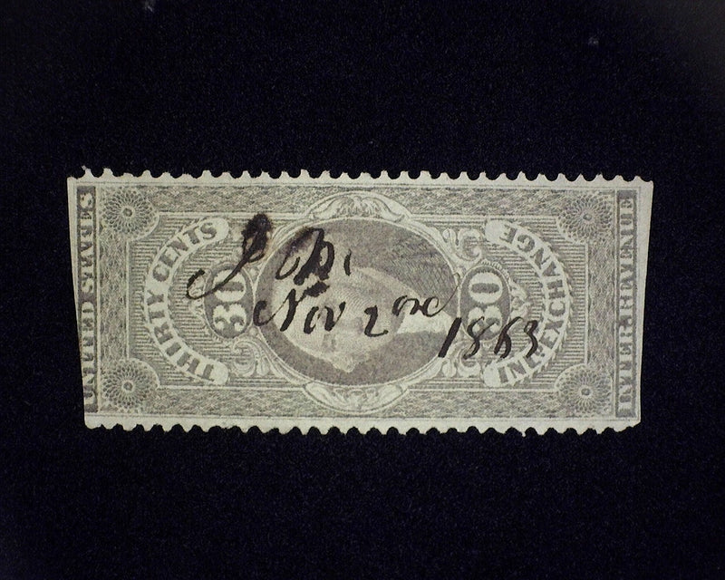 #R52b 30c Revenue. F/VF Used - US Stamp