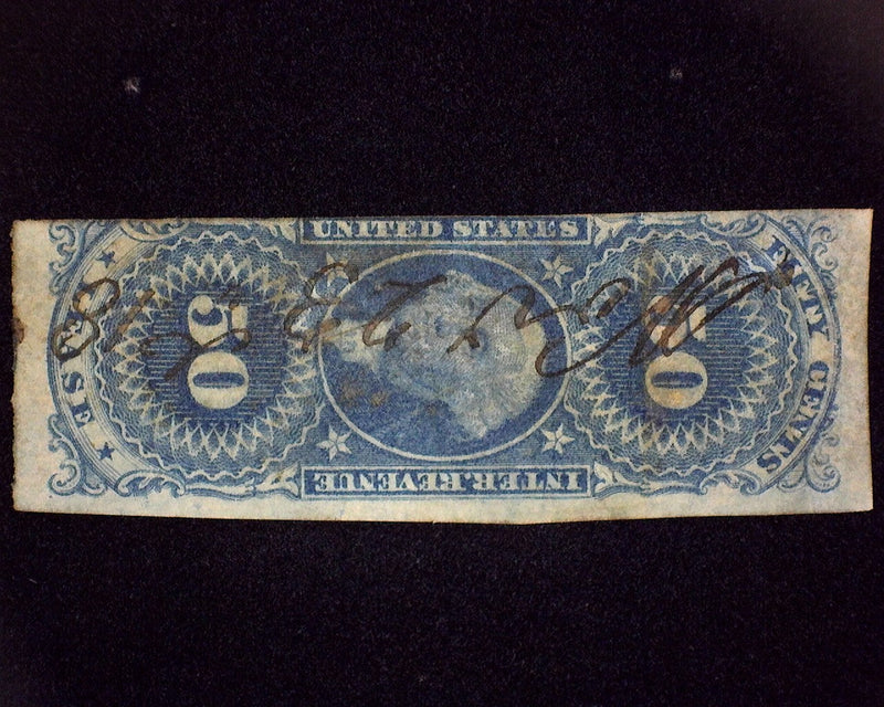 #R57a 50c Revenue. F Used - US Stamp