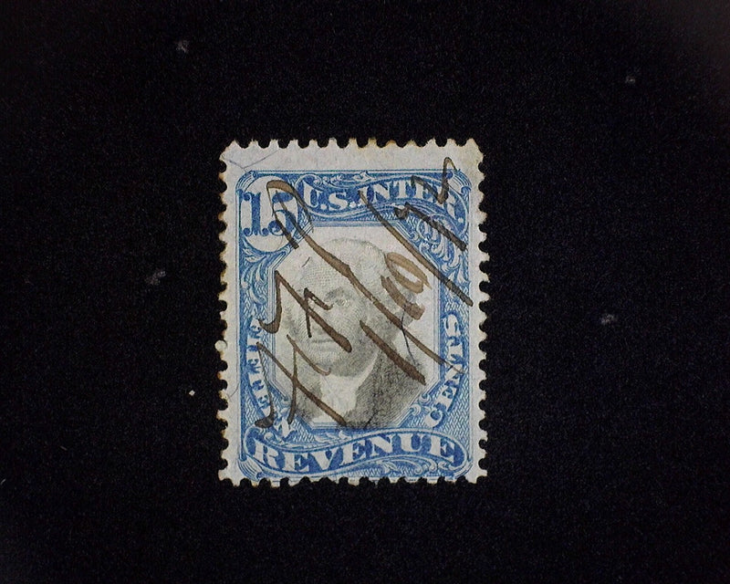 #R110 15c Internal Revenue. F Used - US Stamp
