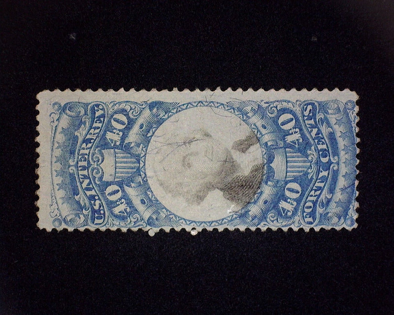 #R114 40c Internal Revenue. F Used - US Stamp
