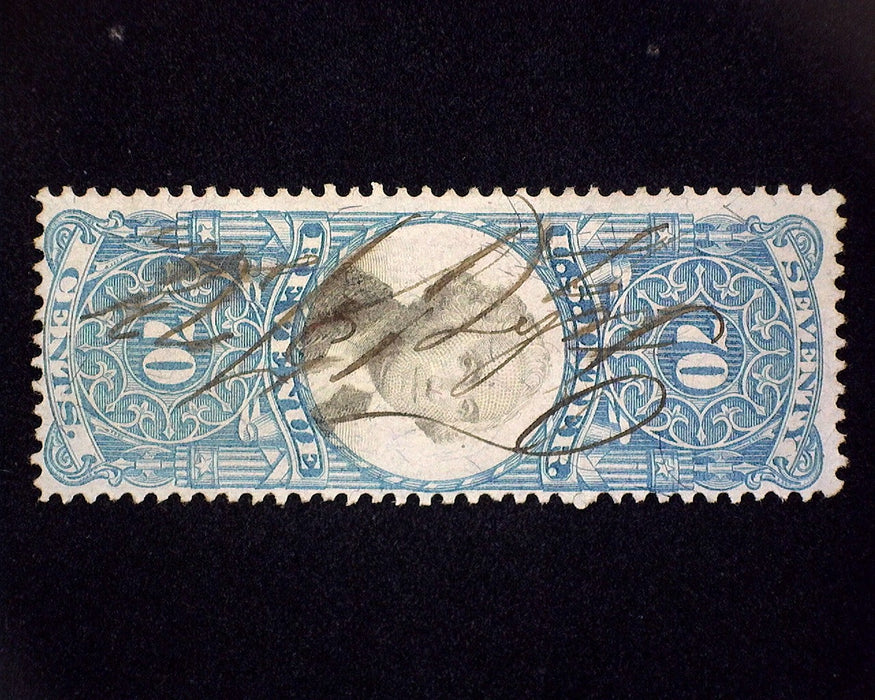 #R117 Used 70 cent Revenue. F/VF US Stamp