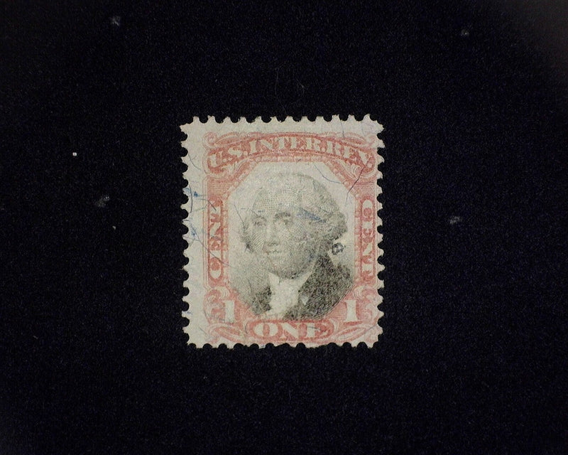 #R134 1c Revenue. F Used - US Stamp