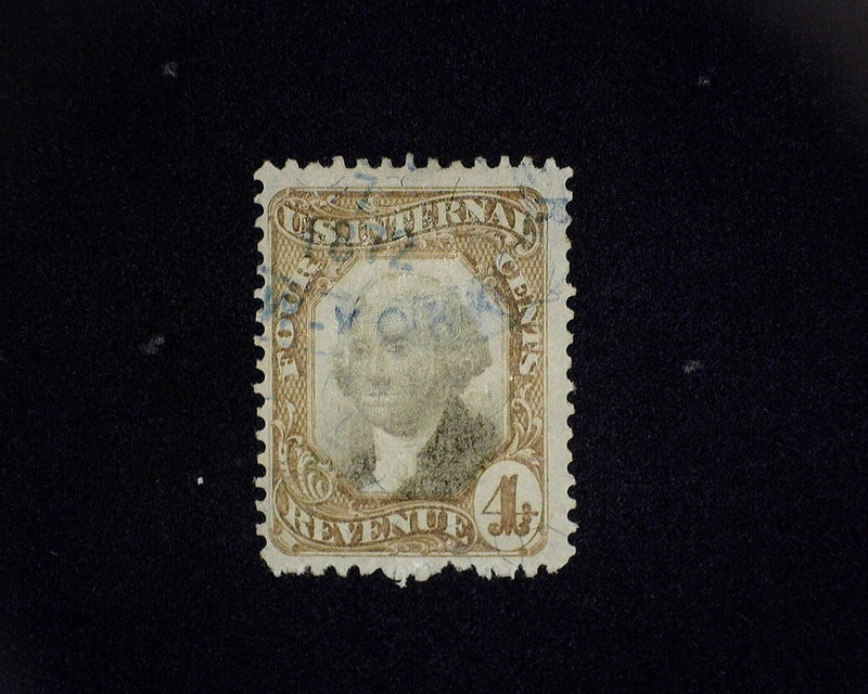 #R136 4c Revenue. F/VF Used - US Stamp