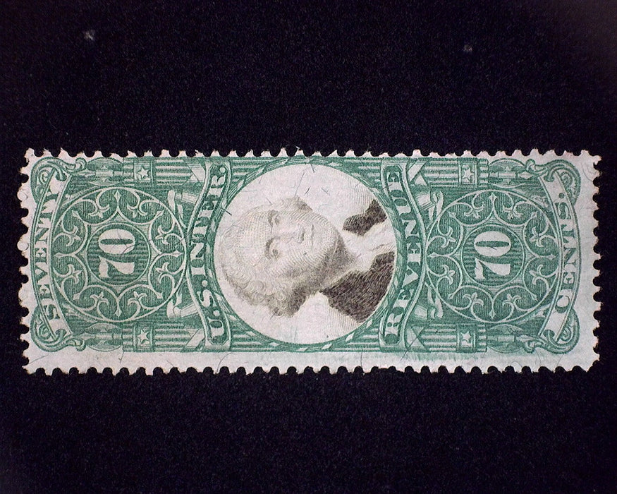 #R143 Used 70 cent Revenue. F US Stamp