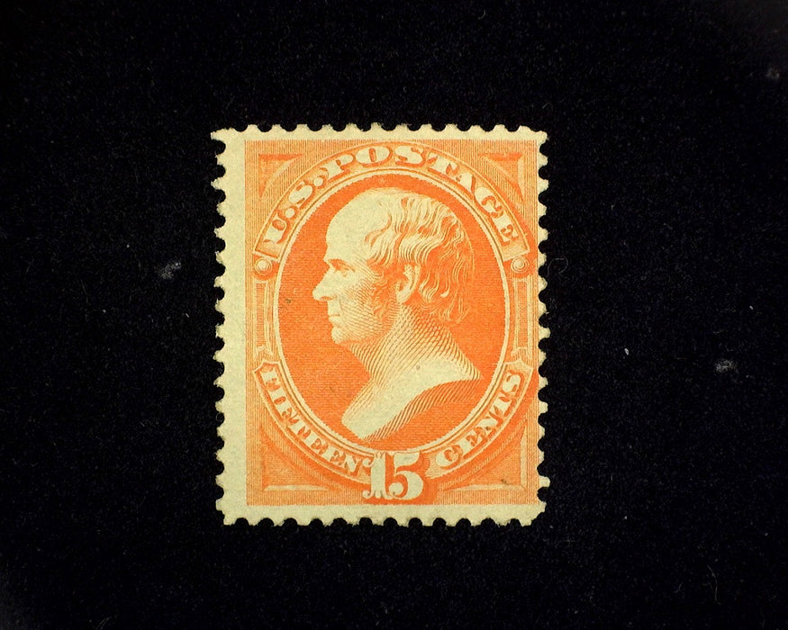 #189 MRG Regummed. Brilliant color. F US Stamp