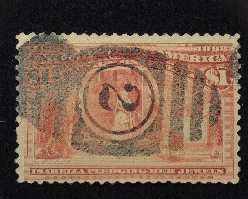 #241 $1.00 Columbian F Used - US Stamp