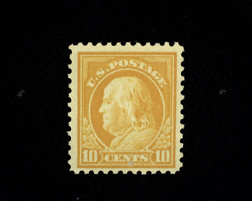 #510 Light natural gum crease not showing on face. Mint VF LH US Stamp