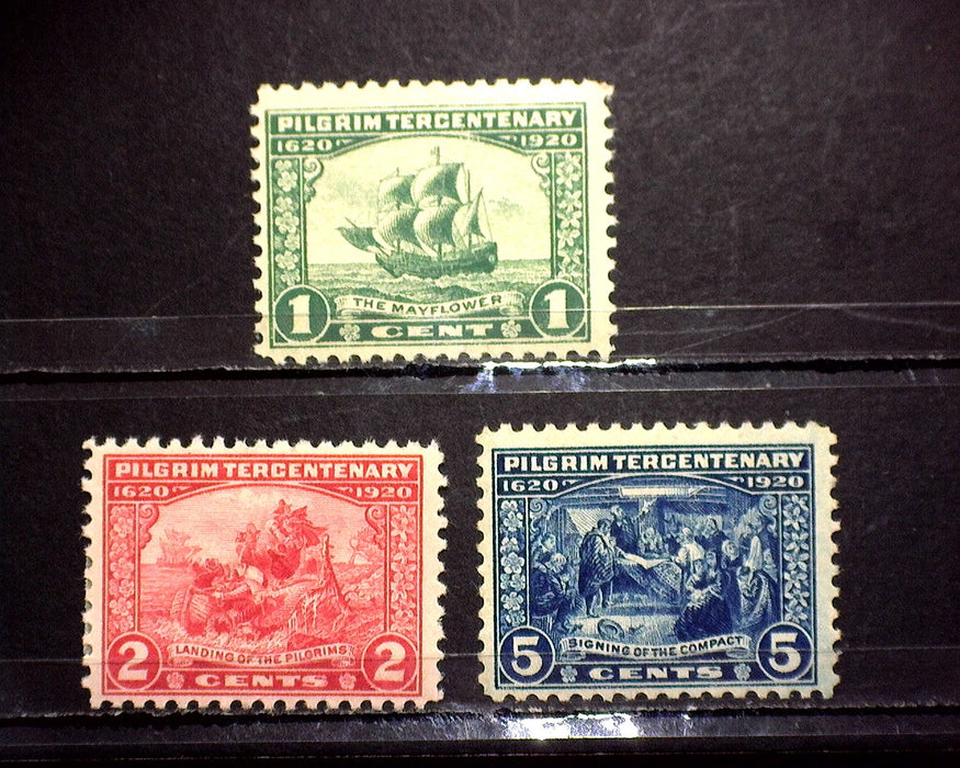 #548 - 550 Mint F/VF LH US Stamp