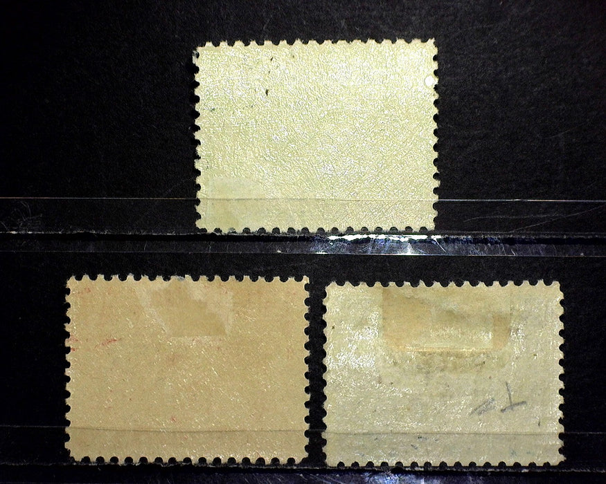 #548 - 550 Mint F/VF LH US Stamp