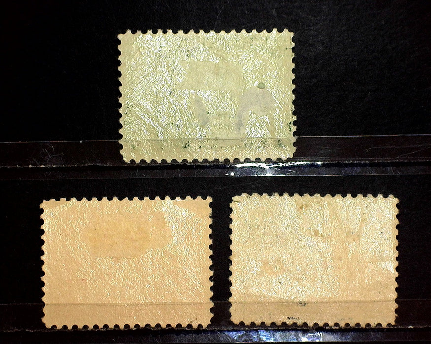 #548 - 550 Mint VF LH US Stamp