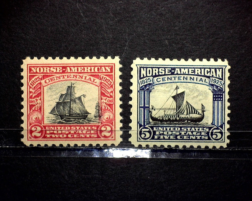 #620-621 Mint Vf/Xf LH US Stamp