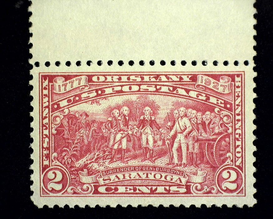 #644 2c Burgoyne Mint XF/Sup NH US Stamp