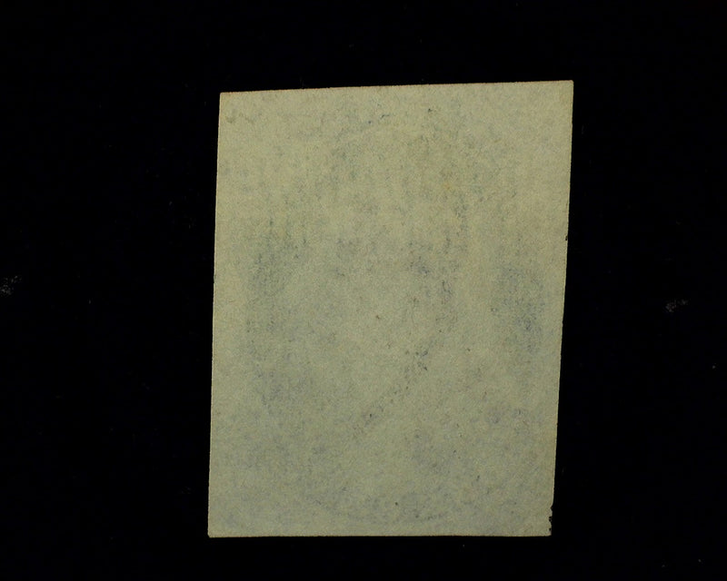 #7 1c Blue Just clearing 4 margin stamp. Good color. F/VF Used - US Stamp
