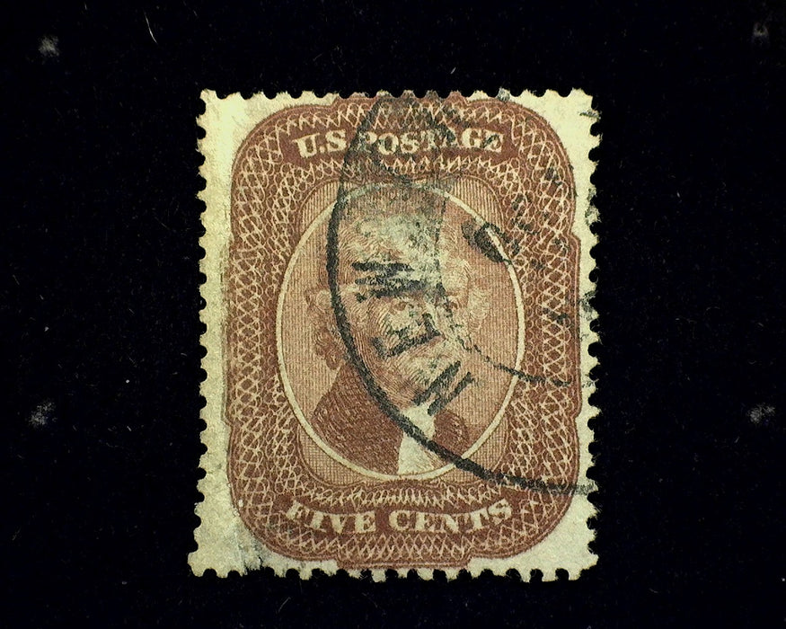 #29 Nice appearing stamp with sealed tear. Used VF US Stamp