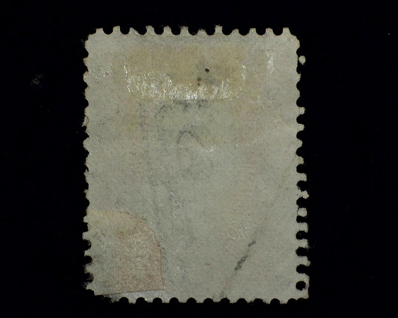 #64b Rose pink. Corner crease, nice. "Paid" cancel. VF Used - US Stamp