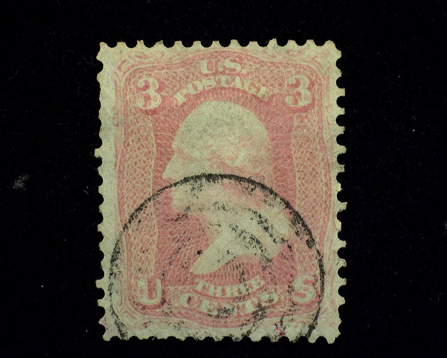 #64b Rose pink. F/VF Used US Stamp