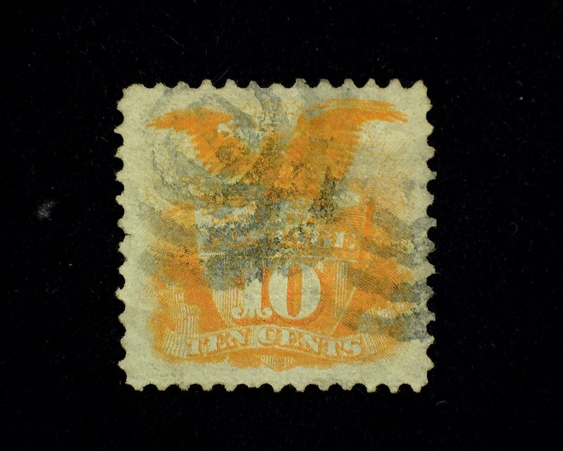 #116 Good color stamp. Vf/Xf Used - US Stamp