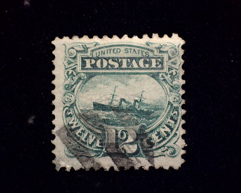 #117 Deep color. Used F US Stamp