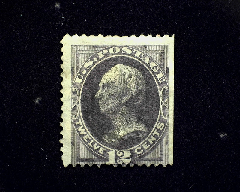 #162 Straight edge at right. AVG Used - US Stamp