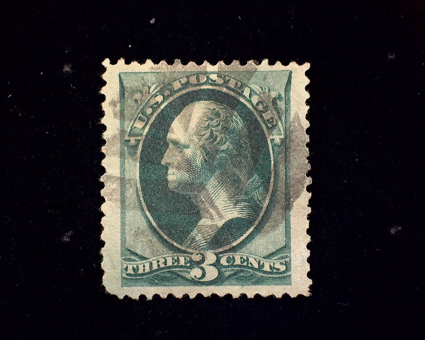 #184 Choice "Huge" margin stamp. Used XF US Stamp