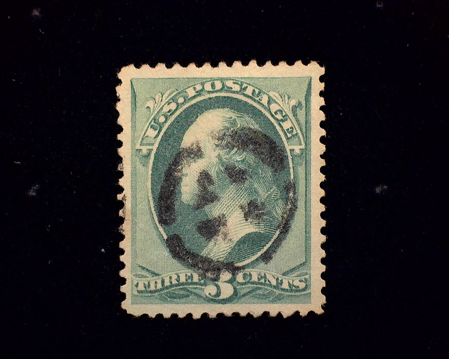 #184 Fresh large margin stamp. Used XF US Stamp