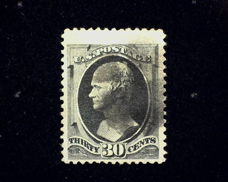 #190 Huge top margin VF Used - US Stamp