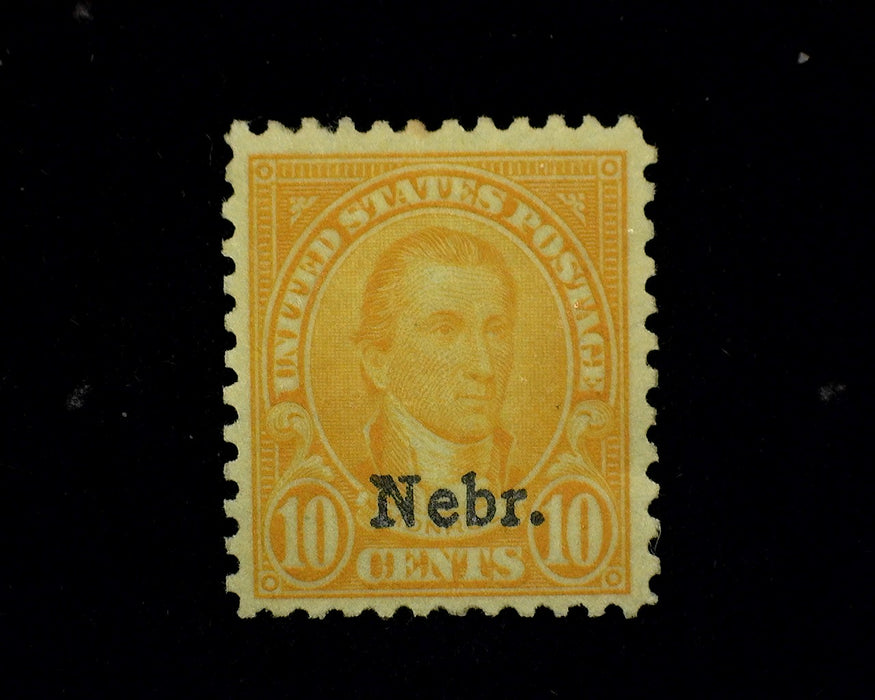 #679 10c Nebraska Mint Vf/Xf LH US Stamp