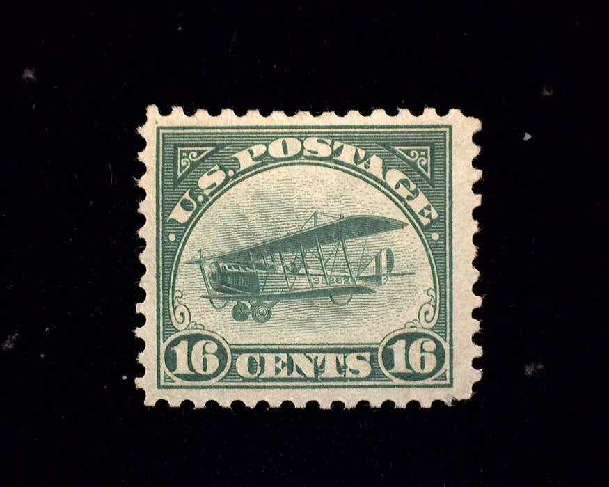 #C2 16c Airmail Mint Vf/Xf LH US Stamp