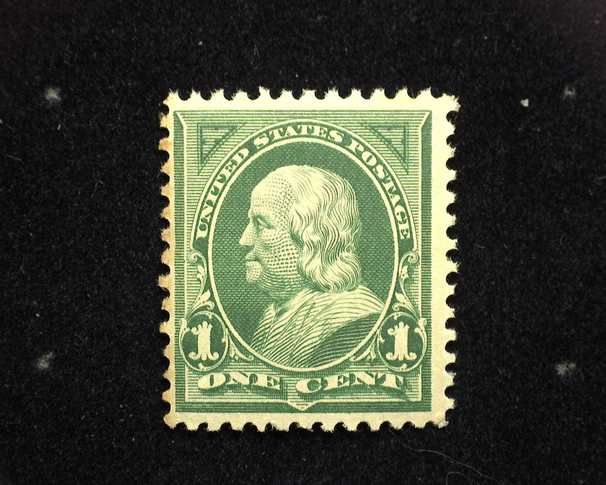 #279 Slight perf tip discoloration. Mint F/VF NH US Stamp