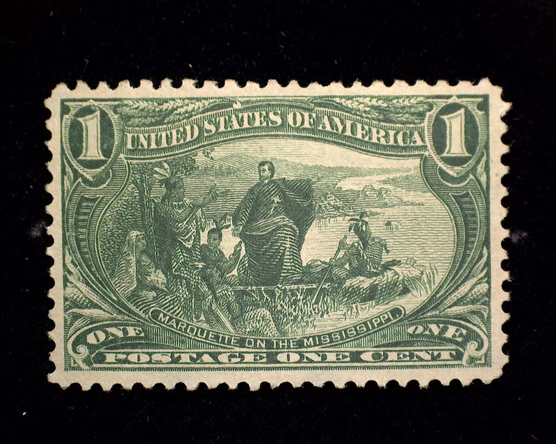 #285 1c Trans Mississippi Mint XF NH - US Stamp