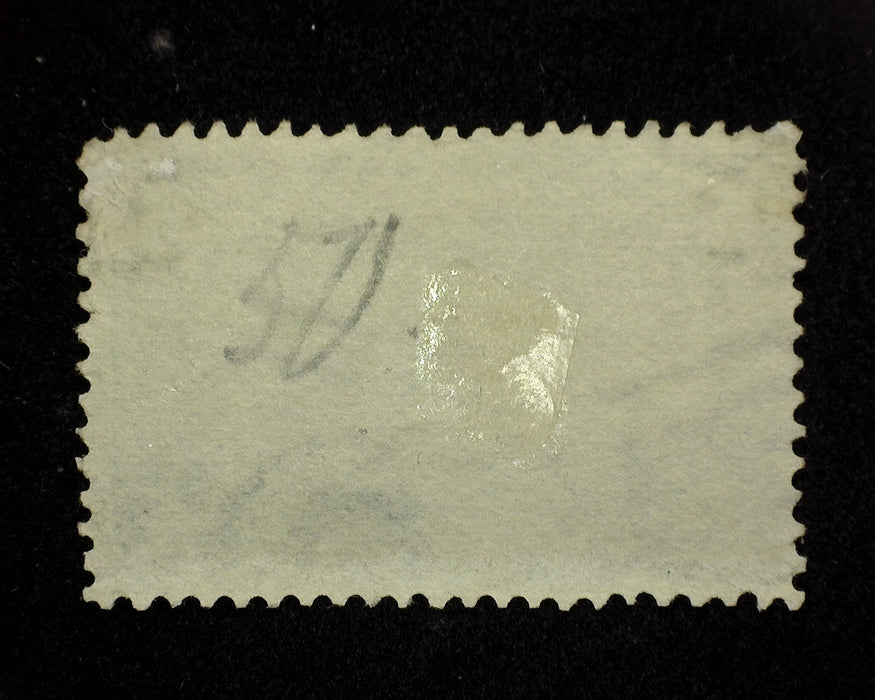 #288 5 cent Trans Mississippi Nice large margin used stamp with faint cancel Used Vf/Xf US Stamp