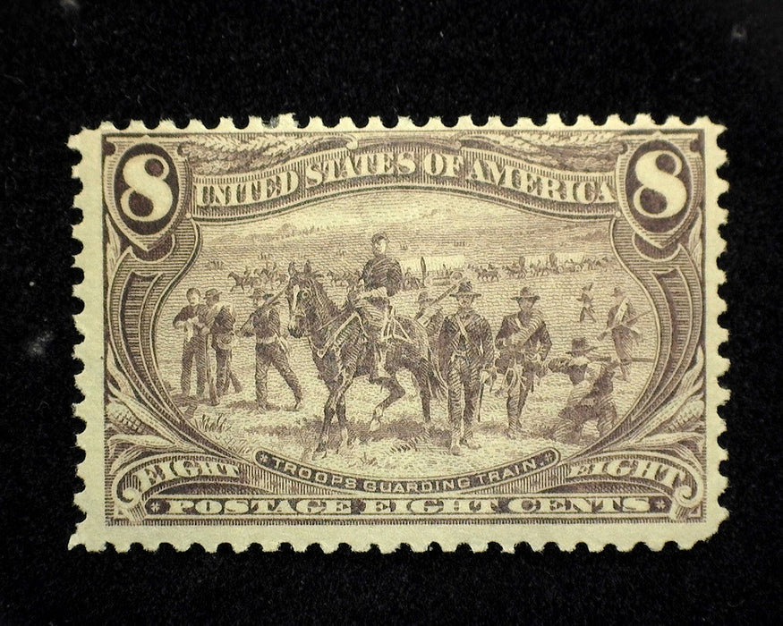 #289 8 cent Trans Mississippi Mint F LH US Stamp